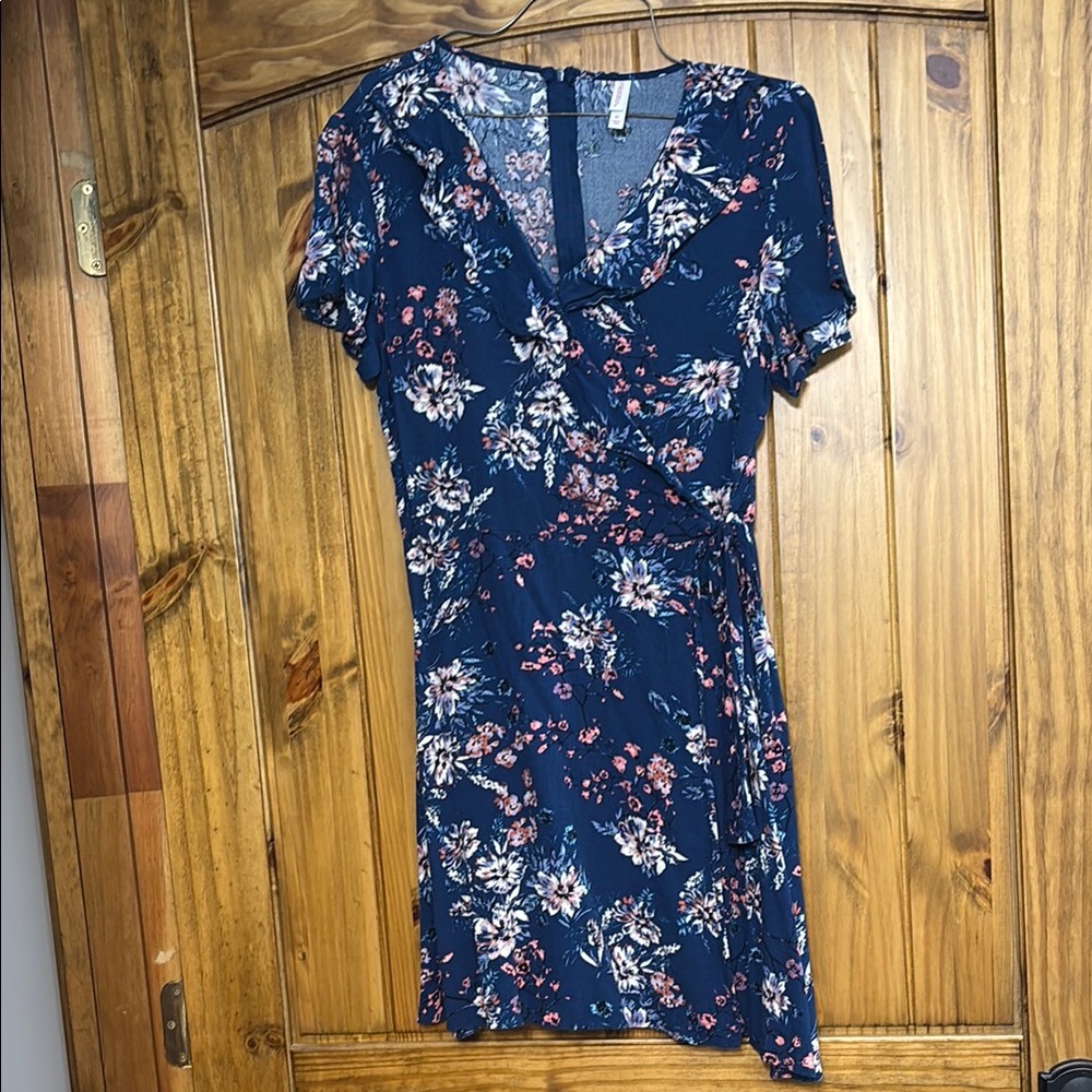 Floral Wrap Dress